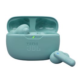 JBL Wave Beam 2 - Blue - True Wireless Noise Cancelling Earbuds - Hero JBL Wave Beam 2 - Blue - True Wireless Noise Cancelling Earbuds - Hero
